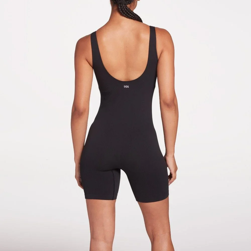 NWT DSG X TWITCH + ALLISON Women’s Seamless Bodysuit For Women Pure Black - Picture 1 of 7